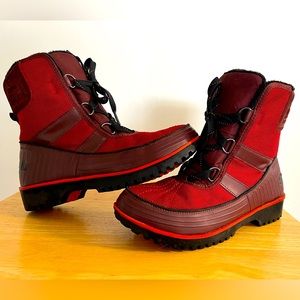 RARE Red Sorel Winter Waterproof Boots.